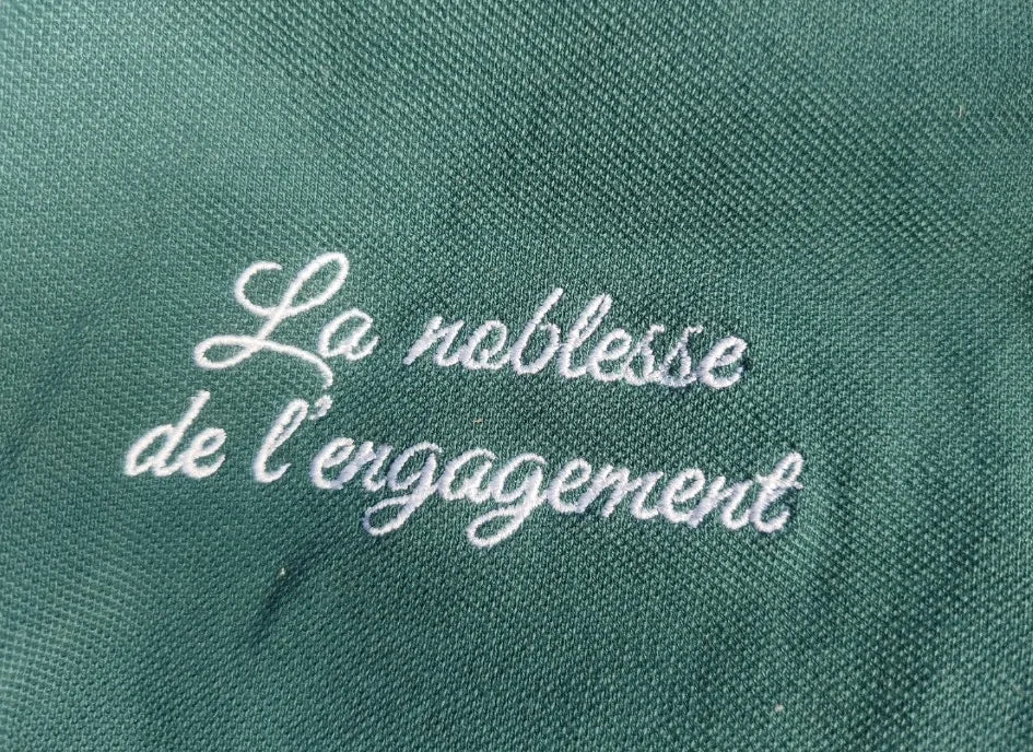 Polo Premium Heritage Vert Forêt