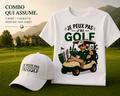 Bundle Casquette + T-Shirt — Je Peux Pas J'Ai Golf