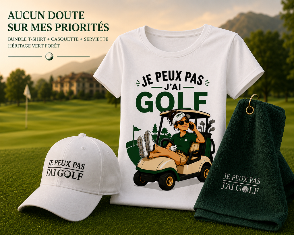 Bundle Casquette + Serviette + T-Shirt — Femme