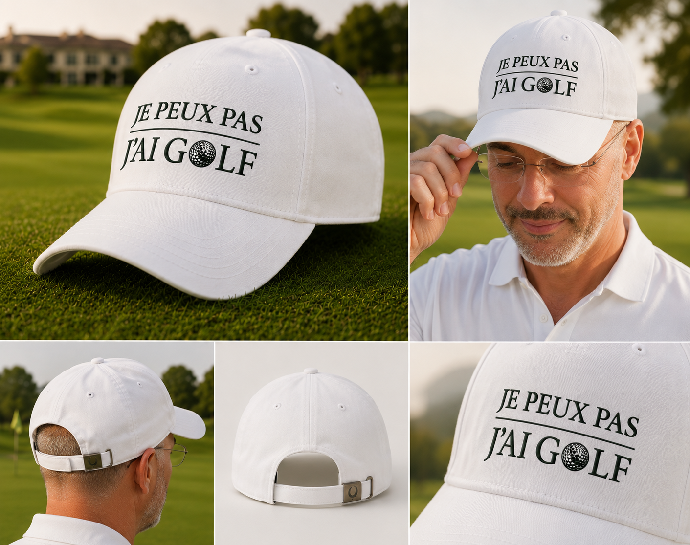 Casquette de Golf — Je Peux Pas J'Ai Golf