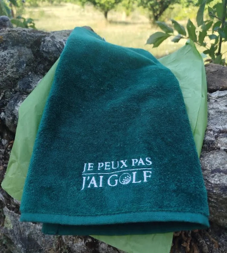 Serviette de Golf — Je Peux Pas J'Ai Golf
